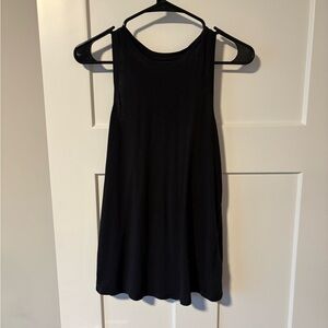 Lululemon black tank - open back
